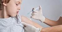 Vaccinating a child